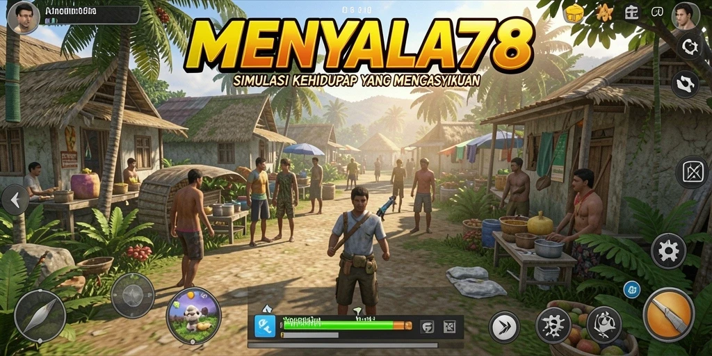 Menampilkan gameplay menarik dari MENYALA78 dalam simulasi kehidupan.