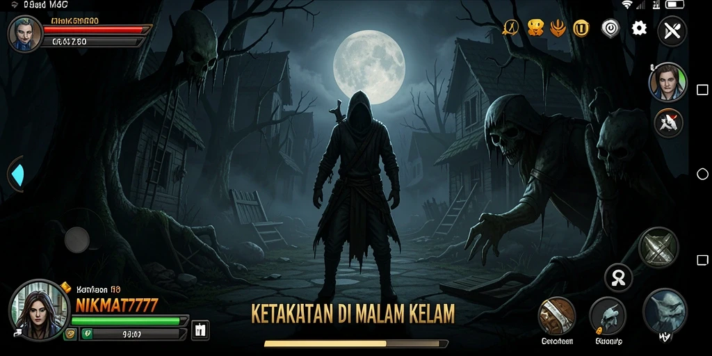 Momen mencekam saat menjelajahi kegelapan dalam NIKMAT777.