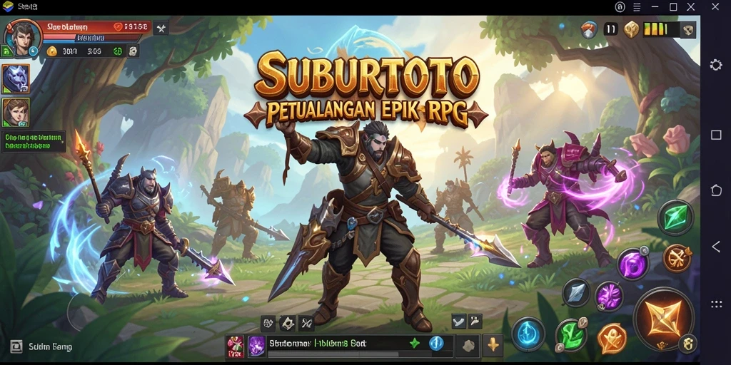 Tampilan gameplay SUBURTOTO yang menakjubkan dan seru.